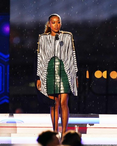 New York, NY - July 10, 2021 - The Rooftop at Pier 17: Naomi Osaka during the 2021 ESPYS presented by Capital One.
(Photo by Joe Faraoni / ESPN Images)