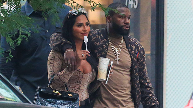 Floyd Mayweather & Gallienne Nabila Share Some PDA In NYC — Photos –  Hollywood Life