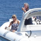 *EXCLUSIVE* Kurt Russell and Goldie Hawn enjoy the Greek summer on Skiathos Island
