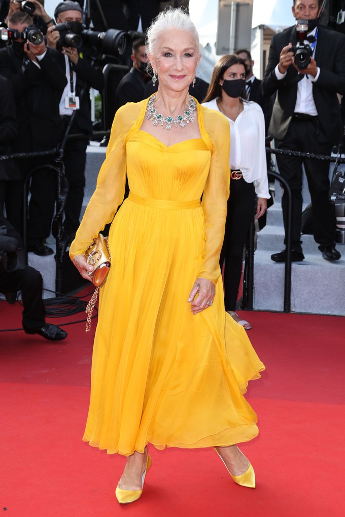 Helen Mirren Attends The 74th Cannes Film Festival