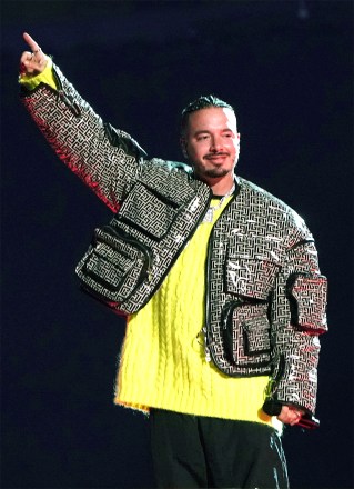 Balvin performs at "Vax Live: The Concert to Reunite the World", at SoFi Stadium in Inglewood, Calif
"Vax Live: The Concert to Reunite the World", Inglewood, United States - 02 May 2021