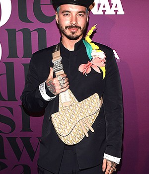 J Balvin33rd Annual Footwear News Achievement Awards, Arrivals, New York, USA - 03 Dec 2019