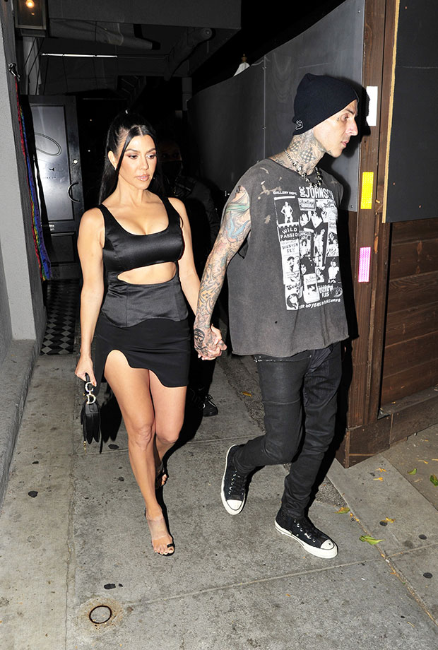 Kourtney Kardashian & Travis Barker