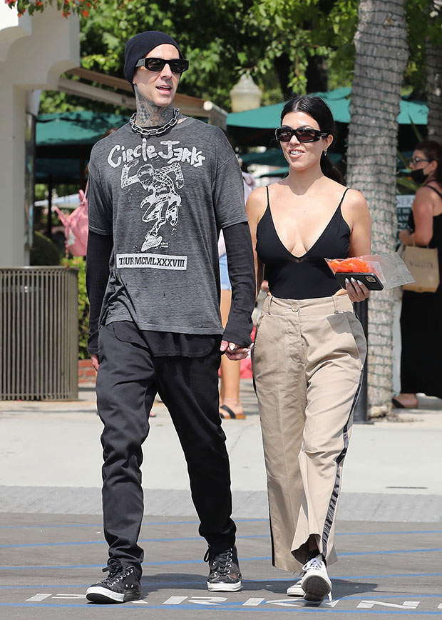 Travis Barker & Kourtney Kardashian