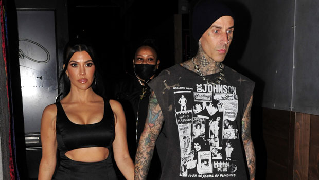 Kourtney Kardashian and Travis Barker