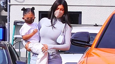 Kylie Jenner and daughter Stormi Webster