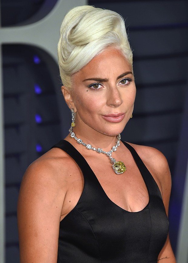 Lady Gaga Wore Floss String Bikini With Belly Chain
