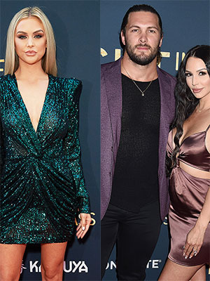 Lala Kent, Scheana Shay, Brock Davies