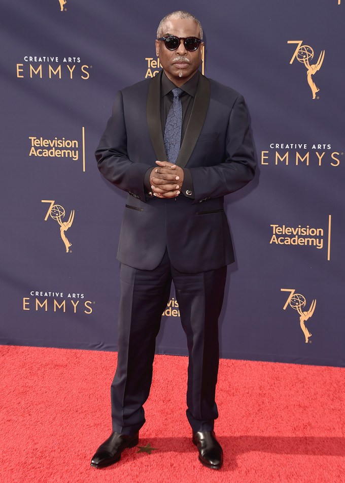 LeVar Burton At The Creative Arts Emmys