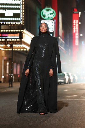 Bella Hadid and Naomi Campbell are among supermodels strutting their stuff down a New York City street for a new fashion campaign. The catwalk beauties showcased the Fall/Winter 2021 Michael Kors Collection in Manhattan's Theater District. Ashley Graham, Helena Christensen, Alek Wek, Carolyn Murphy and Irina Shayk also appear. The collection is said to be "an ode to a city and theatre community that was rebuilding". The campaign features looks from the MK40 Reissue Capsule, a collection of items inspired by the designer's archives. The capsule comprises 15 pieces, each featuring a unique QR code inside the garment that customers can scan to discover the history behind it. “This collection, and this campaign, is a celebration of the rebirth of city life—of stepping out, finding the joy in getting dressed, and making the streets your runway. It’s my fantasy night out in the Theater District,” the fashion designer said. The campaign was shot by Inez and Vinoodh for the brand. Credit - Courtesy of Michael Kors / MEGA. 20 Jul 2021 Pictured: Naomi Campbell for Michael Kors. Photo credit: Courtesy of Michael Kors/MEGA TheMegaAgency.com +1 888 505 6342 (Mega Agency TagID: MEGA772711_002.jpg) [Photo via Mega Agency]