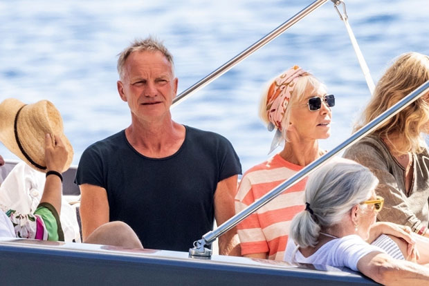 sting and wife Trudie Styler