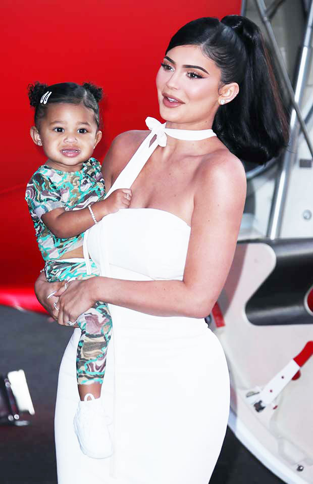 Kylie Jenner Held Stormi Webster in a $625 Gucci Baby Carrier