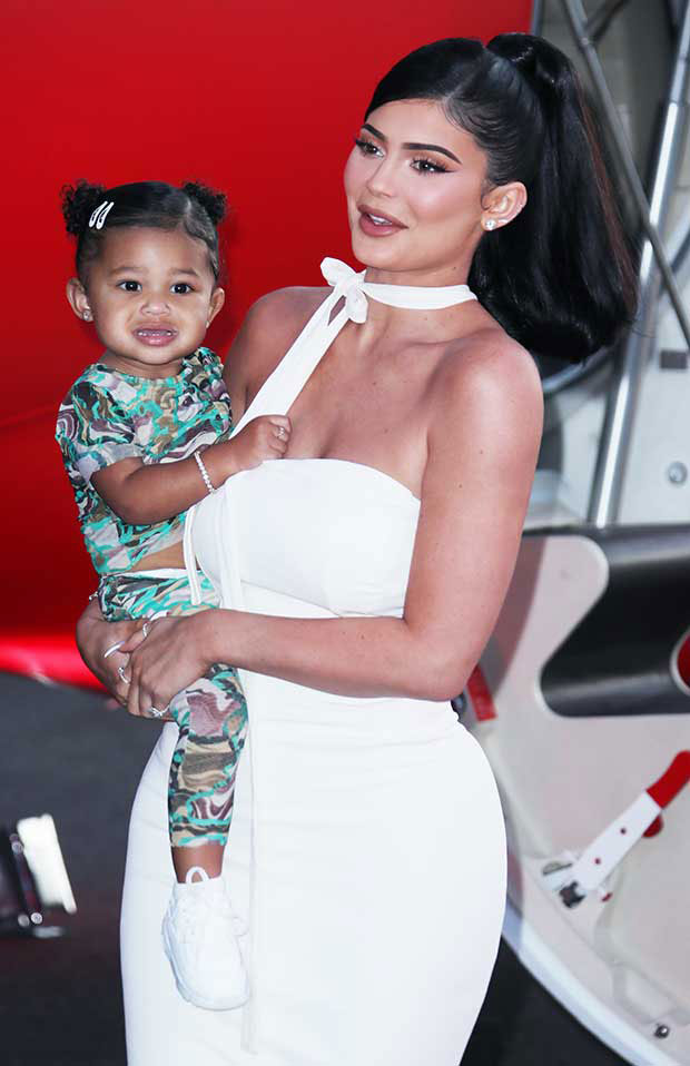 Kylie Jenner and daughter Stormi