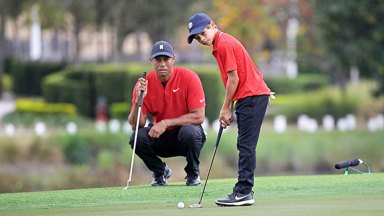 Tiger Woods & son Charlie