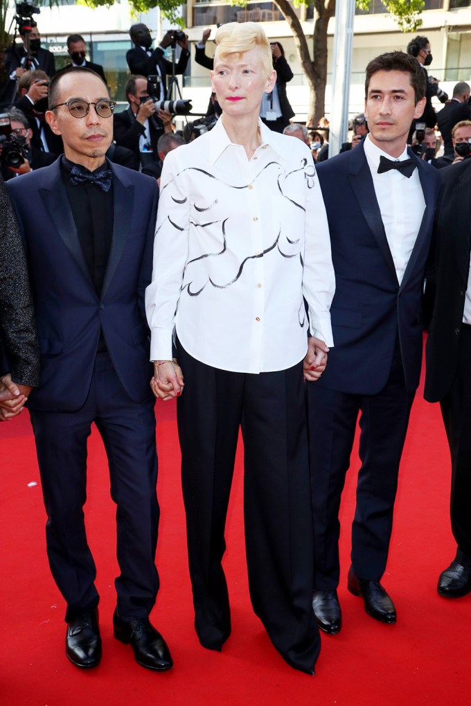 Tilda Swinton at ‘OSS 117: From Africa with Love’ premiere