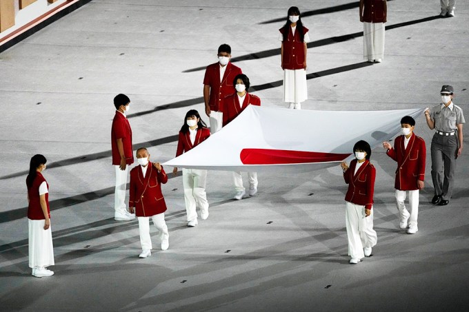 Japan At The Opening Ceremony