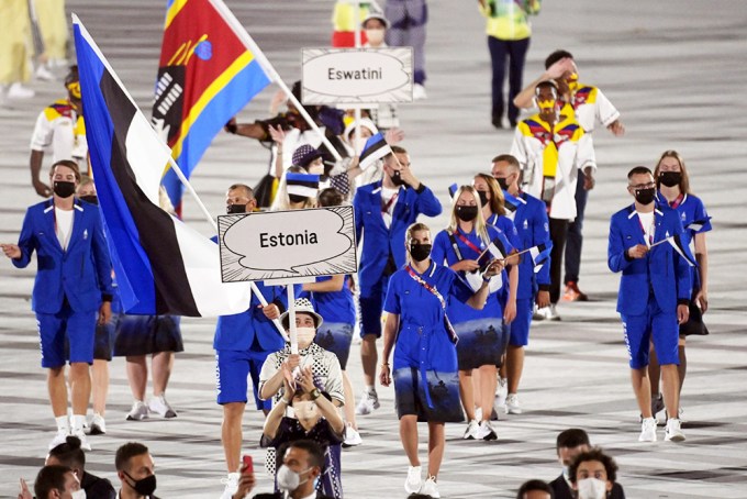 Estonia At The Opening Ceremony