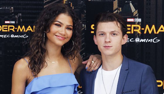 Zendaya and Tom Holland