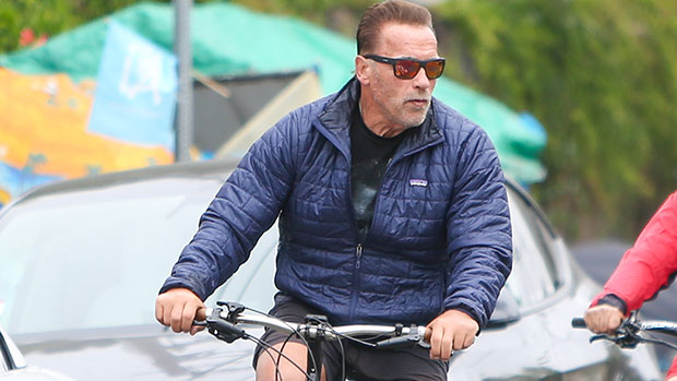 Arnold Schwarzenegger, 74, Is In The Best Shape Of His Life Riding A Bike In L.A. — Photos