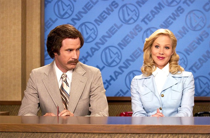 Christina Applegate in ”Anchorman: The Legend of Ron Burgandy’