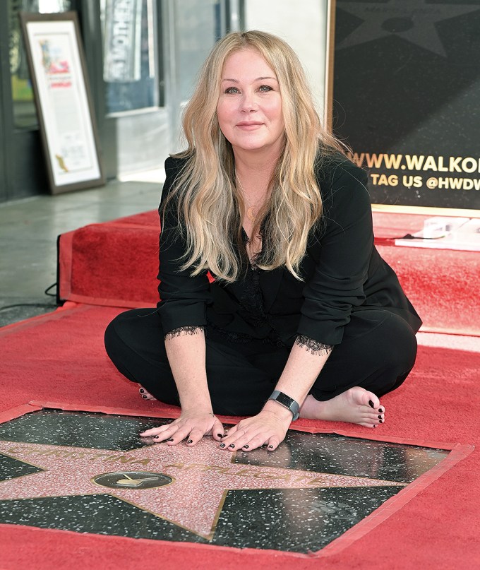 Christina Applegate honored with a star on the Hollywood Walk of Fame