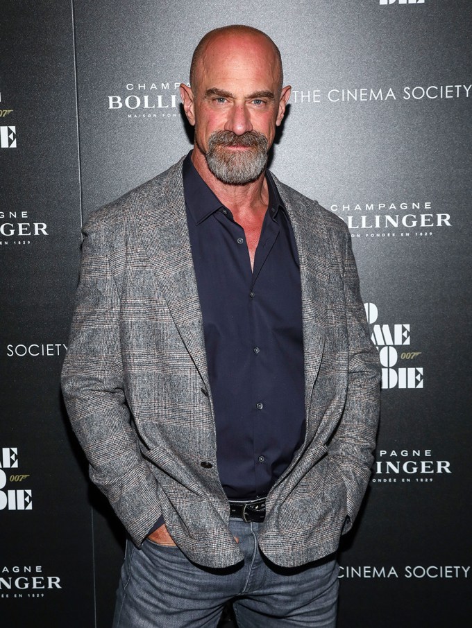 Christopher Meloni attends ‘No Time To Die’ screening in NYC