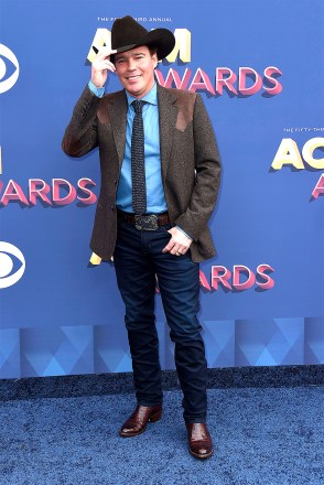 Clay Walker tiba di Academy of Country Music Awards tahunan ke-53 di MGM Grand Garden Arena, di Las Vegas Penghargaan Academy Of Country Music Tahunan ke-53 - Kedatangan, Las Vegas, AS - 15 Apr 2018