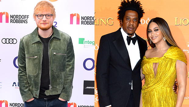 Ed Sheeran, Jay-Z og Beyonce