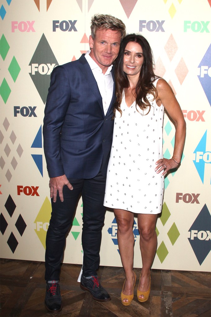 Tana and Gordon Ramsay At The TCA Fox Party