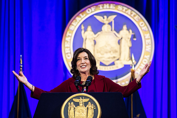 Who Is Kathy Hochul: 5 Things About Gov. Cuomo's Replacement – Hollywood  Life