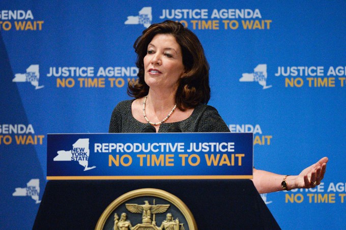 Kathy Hochul at the Reproductive Justice Agenda