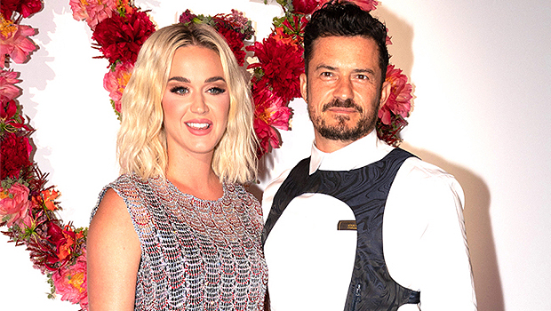 katy perry and orlando bloom attend the louis vuitton fragrance