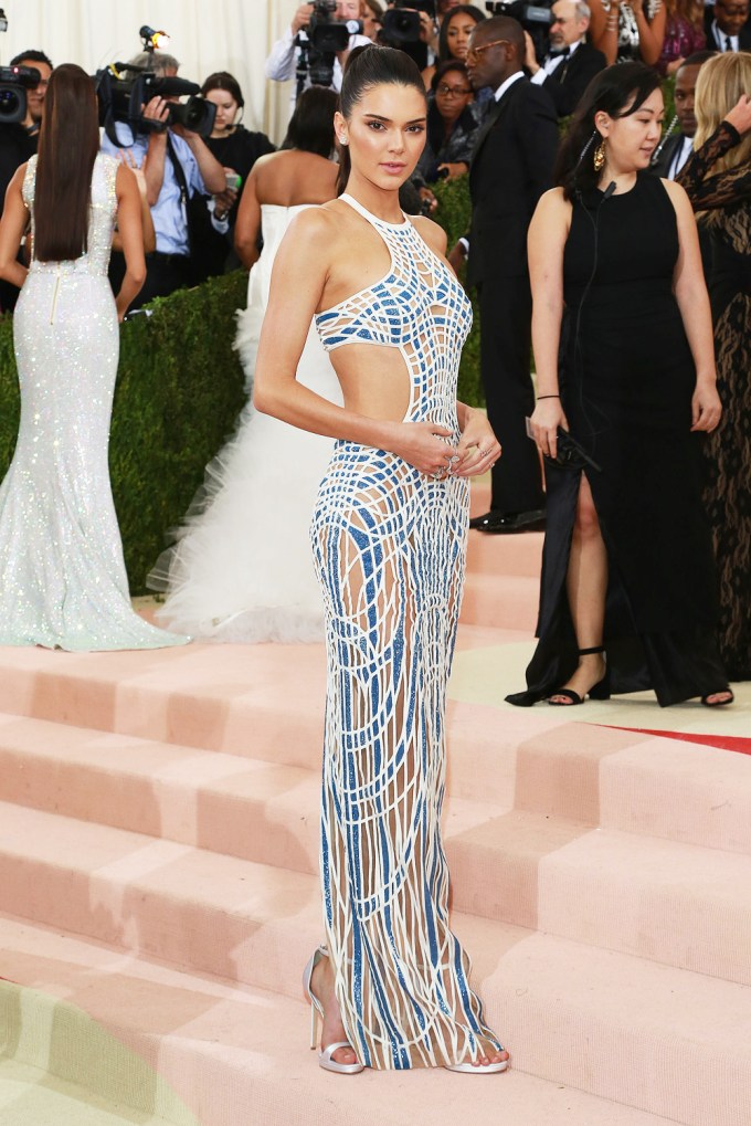 Kendall Jenner At The 2016 Met Gala
