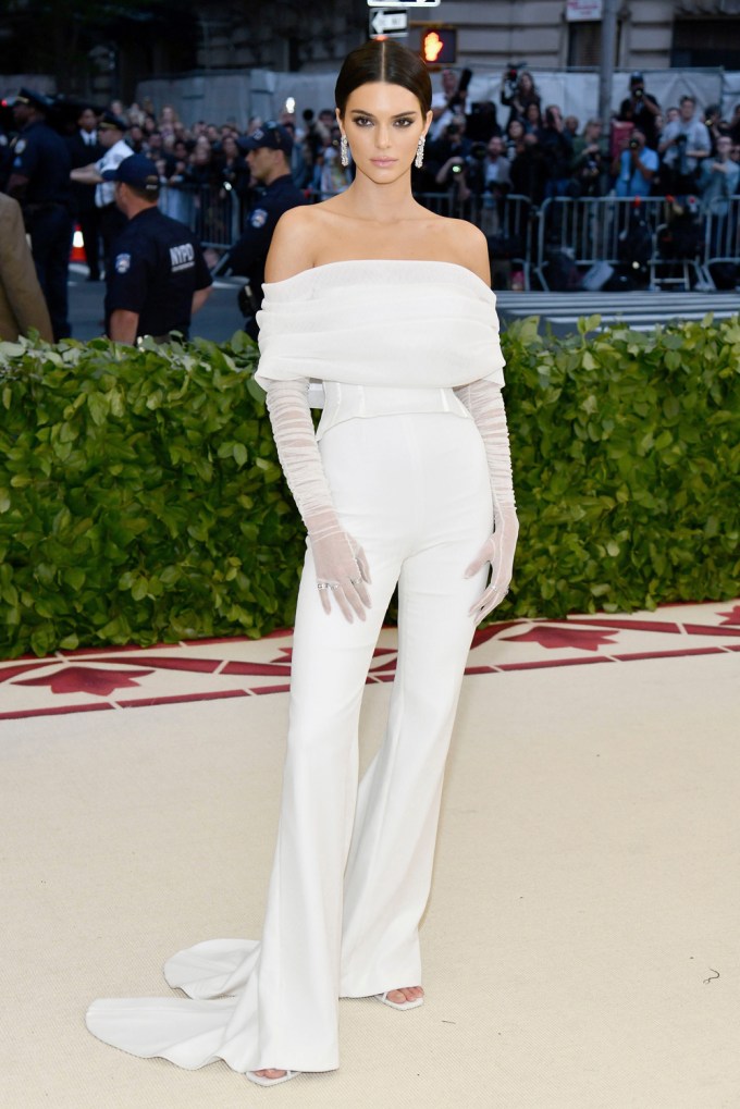 Kendall Jenner At The 2018 Met Gala
