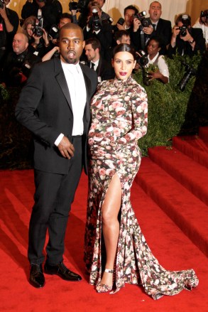 Kanye West and Kim Kardashian West Costume Institute Gala Benefit Celebrates Punk: Chaos To Couture Exhibition, Metropolitan Museum of Art, New York, USA - May 6, 2013