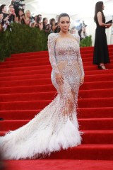 Kim Kardashian West
Costume Institute Gala Benefit celebrating China: Through the Looking Glass, Metropolitan Museum of Art, New York, America - 04 May 2015
WEARING ROBERTO CAVALLI