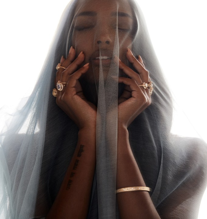 Jasmine Tookes for Logan Hollowell Eternal Collection