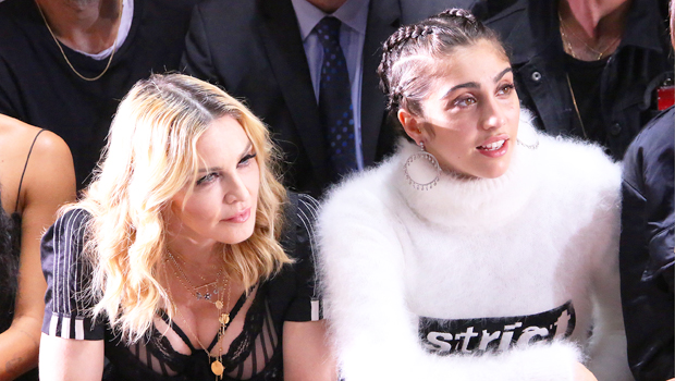 Vestido de tubo beige de Lourdes Leon en la fiesta de cumpleaños de Madonna – Imágenes – Hollywood Life