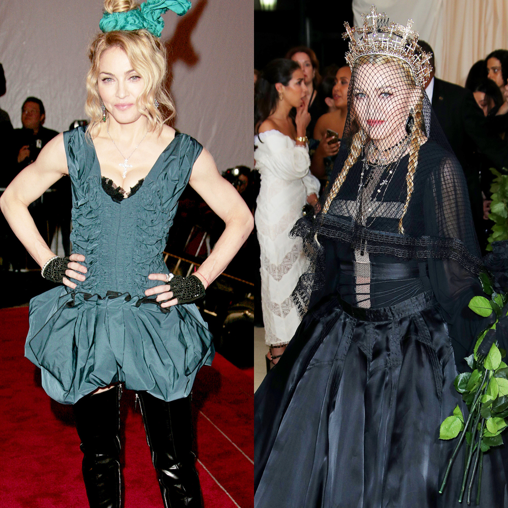 Met Gala Looks Ten Years Ago This Week in 2009 Madonna - PAPER Magazine