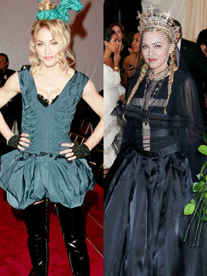 Met Gala Looks Ten Years Ago This Week in 2009 Madonna - PAPER Magazine