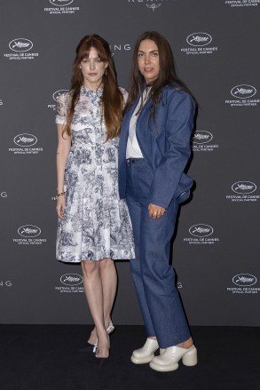 Cannes, FRANCE  - Riley Keough and Gina Gammell attend Kering's 'Women In Motion' conference at the Majestic Barrière hotel during the 75th Cannes International Film Festival.Pictured: Riley Keough, Gina GammellBACKGRID USA 20 MAY 2022 BYLINE MUST READ: Best Image / BACKGRIDUSA: +1 310 798 9111 / usasales@backgrid.comUK: +44 208 344 2007 / uksales@backgrid.com*UK Clients - Pictures Containing ChildrenPlease Pixelate Face Prior To Publication*
