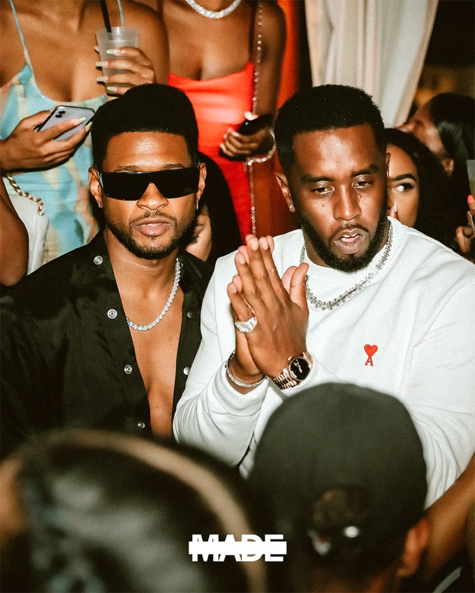 Usher and Rapper Sean “Diddy” Combs