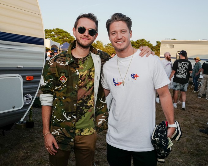 Zedd & Kygo Backstage at the Palm Tree Music Festival in the Hamptons