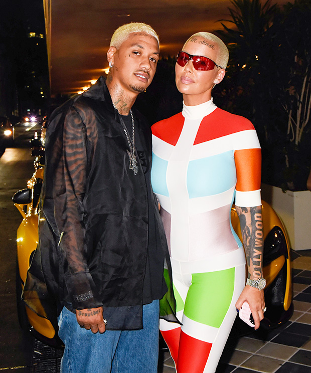 Amber Rose and Alexander "AE" Edwards