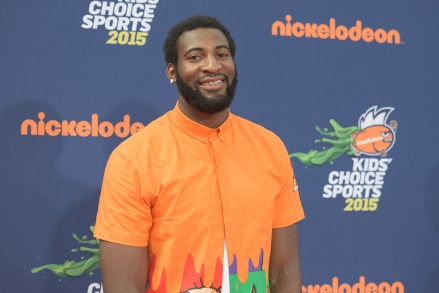 Andre Drummond
Nickelodeon Kids' Choice Sports Awards, Los Angeles, America - 16 Jul 2015