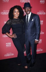 Angela Bassett and Courtney B Vance
4th Annual Patron of the Artists Awards, Arrivals, Wallis Annenberg Center for Performing Arts, Los Angeles, USA - 07 Nov 2019