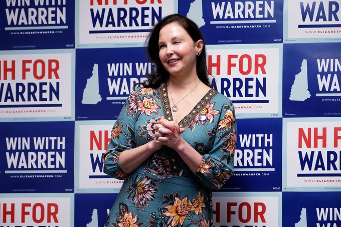 Ashley Judd Supports Elizabeth Warren