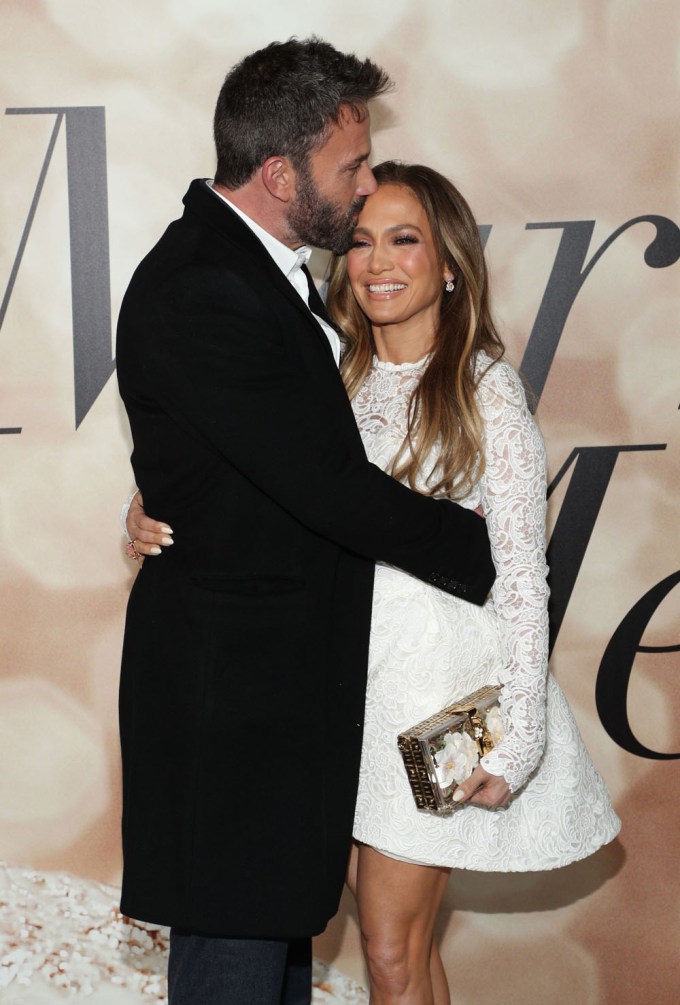 Jennifer Lopez & Ben Affleck At The ‘Marry Me’ Premiere