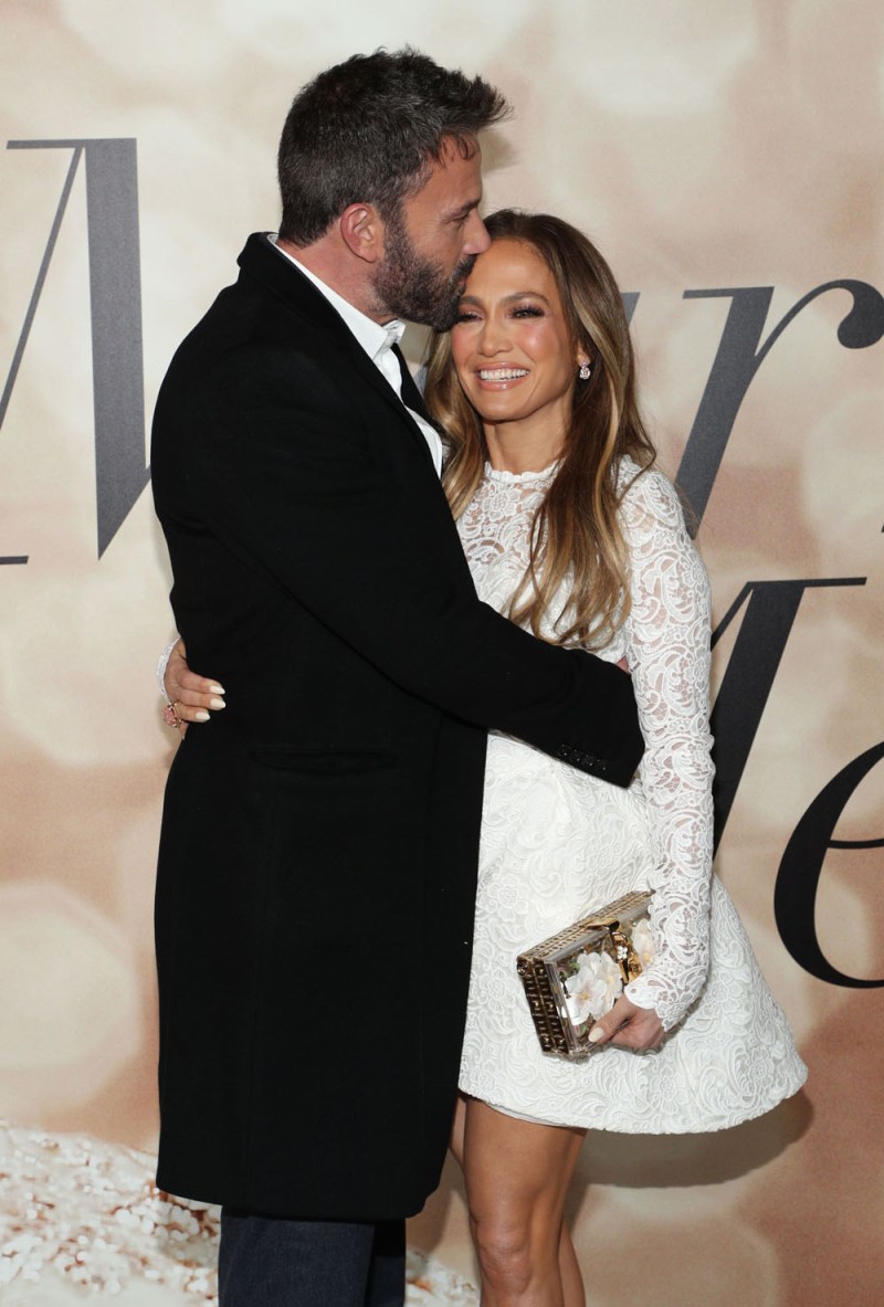 Jennifer Lopez &#038; Ben Affleck At The &#8216;Marry Me&#8217; Premiere