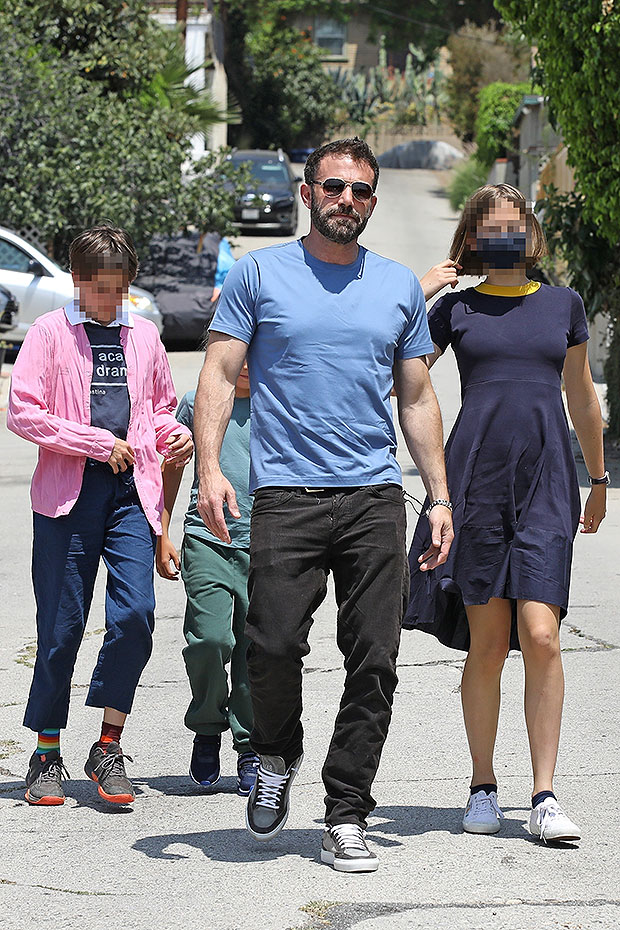 Ben Affleck Celebrates His 49th Birthday With Kids Violet, 15